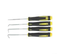 Shophubio Ensemble de crochets-crochets en acier pour l'entretien - O pour outil de retrait de bague, extracteur de joint d'huile, outil manuel de démontage de joints, kit d'outils de mécanicien de