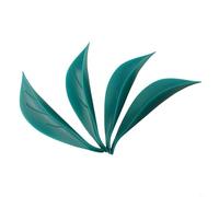 Shophubio Entonnoir d'arrosage pour plantes en forme de feuille, matériau PP, 16,5 x 4,5 cm, pour plantes en pot d'intérieur et d'extérieur, arrosage excessif, lot de 30 pièces (bleu, 30 pièces)