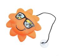 Shophubio Éponge absorbante pour piscine et spas - Éponge de graisse de piscine, éponge absorbant l'huile de bain, 23 x 23 x 5 cm, orange