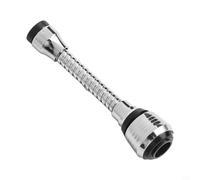 Shophubio Extension de robinet flexible à 360 ° - Tête de pulvérisation en acier inoxydable + ABS - Haute pression - Anti-éclaboussures - Pour évier de cuisine