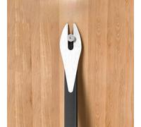 Shophubio Extracteur de clous multifonction et barre d'épilation - Outil de levier robuste pour la menuiserie et le bricolage : pied-de-biche à revêtement noir résistant à la rouille avec clou à