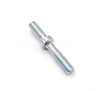 Shophubio Goujon de barre pour tronçonneuses MS500i, MS651, MS661, MS661C-M, acier argenté M8, remplacement d'ajustement, performance durable garantie (1 pièce)