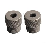 Shophubio Guide de perçage du bois : gabarit de cheville auto-centrant en acier au carbone avec filetage M14 × 1,5, localisateur de manchon de perçage réglable de 3 à 10 mm pour trou de tenon de bûche