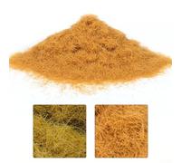 Shophubio Herbe statique 5 mm Texture morte sèche Nylon Viscose Paysage pour dioramas, trains miniatures et paysages de champ de bataille de guerre