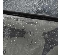 Shophubio Housse de pluie imperméable en PVC pour chariot de camping 90,9 cm de large x 51,1 cm de long avec double fermeture éclair, convient aux chariots de 88,9 à 94 cm de long x 45,7 à 53,3 cm de