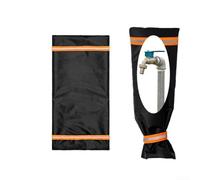 Shophubio Housse de protection contre le gel pour robinet extérieur, tissu Oxford 420D pour robinets d'eau extérieurs, prévention du gel des tuyaux d'hiver (20 x 51 cm)