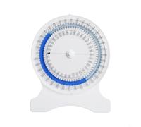 Shophubio Inclinomètre physique pour la thérapie, outil de mesure de base, gamme de mesure de mouvement étanche avec cadran, cou et épaule portable