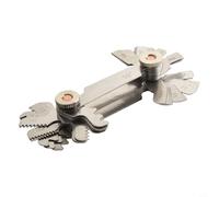 Shophubio Jauge de filetage en acier inoxydable métrique 60 degrés et pouces 55 degrés, 52 pièces gabarit pour mesure de vis, outil pour génie mécanique