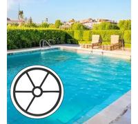 Shophubio Joint de siège de soupape pour Hayward SPX0715D, multi-port de 5,1 cm pour vannes de piscine Vari-Flo SP715 et SP716, joint d'étanchéité noir robuste (1 pièce)