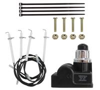 Shophubio Kit d'allumage de grille de cuisson de 36" - Allumage à piles - Boîtier ABS haute température - 4 électrodes en céramique + serre-câbles