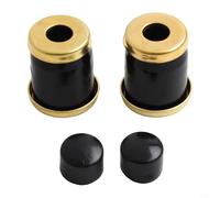 Shophubio Kit de reconstruction de camion de skateboard - Ensemble de matériel avec bagues, rondelles, tasses pivotantes et amortisseurs pour applications de rehausseur de 15 mm (B)