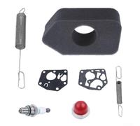 Shophubio Kit de ressort de gouverneur pour carburateur de tondeuse à gazon, comprend joints, filtre à air et ampoule d'amorçage pièces de rechange pour 691859, 692211, 694394, 698
