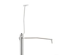 Shophubio Lampe de camping en alliage d'aluminium avec suspension amovible pour randonnée, pique-nique et camping - Compatible avec les lumières LED et le sport