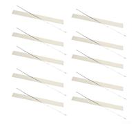 Shophubio Lot de 10 bandes chauffantes de rechange pour scellage à impulsion en alliage de nickel chromé 200/300/400 mm, fil chauffant électrique pour machine à sceller les sacs (400 mm)