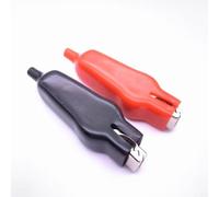 Shophubio Lot de 10 clips isolés en PVC 20 A pour batteries et câbles électriques, clip de connexion de circuit de 75 mm pour tests industriels et (10 pièces)