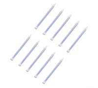 Shophubio Lot de 10 tubes de mélange statique pour adhésifs à deux composants, buse de colle AB 18 chambres, pointe de mélangeur en spirale compatible avec les distributeurs de calfeutrage 10-18