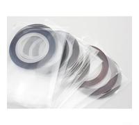 Shophubio Lot de 14 rubans adhésifs holographiques pour fixation de mouches - Ruban à lignes brillantes, 1 mm de large, plus de 18 m par rouleau, couleurs aléatoires