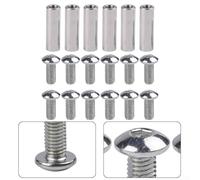 Shophubio Lot de 18 vis à pointes en acier inoxydable pour tondeuse robot Navimow - 9,3 mm de diamètre x 11,8 mm de hauteur