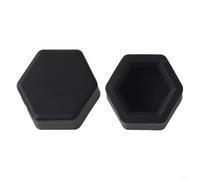 Shophubio Lot de 2 bouchons d'écrou de scooter pour Kukirin G3 Pro - Housse en silicone antirouille pour arbre moteur et arbre à bascule, noir (33 x 20 mm et 27,7 x 17,5 mm) (écrou d'arbre moteur)