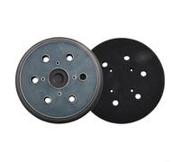 Shophubio Lot de 2 patins de ponçage à 6 trous de 15,2 cm pour ponceuse orbitale aléatoire, disque de rechange auto-agrippant, support flexible en mousse de polyuréthane