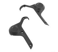 Shophubio Lot de 2 protections de fourche avant en ABS pour scooter électrique Ninebot F3 F3 Pro E-Scooter, bande de protection décorative, bouclier de jambe de force anti-rayures en plastique, noir