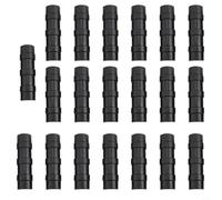 Shophubio Lot de 20 clips pour film de serre - Pour colliers de serrage durables en ABS + PC pour arceaux de tunnel de jardin, couvertures de rangée et cadres froids ; convient aux tuyaux de 19 à 33