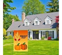 Shophubio Lot de 20 supports de drapeau de jardin réglables en caoutchouc très résistants et anti-vent, accessoires de montage pour drapeaux d'extérieur