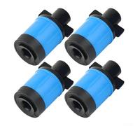 Shophubio Lot de 4 émetteurs d'irrigation goutte à goutte réglables - Buses de pulvérisation en plastique pour arroseur de tuyau d'arrosage, système d'arrosage de serre et goutte à goutte pour verger