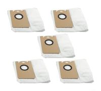 Shophubio Lot de 5 sacs à poussière réutilisables compatibles avec les recharges de station à vide automatique, lot de 5 sacs poubelle sans fil