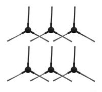 Shophubio Lot de 6 brosses latérales de rechange pour aspirateur robot BPMIO B15 Plus et B15, balayeuses à poils en nylon pour un nettoyage efficace des coins, débris difficiles à atteindre
