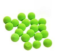 Shophubio Lot de 8 appâts en mousse EVA pour appâts de pêche à la carpe - Sphères flottantes en mousse légère de 10 mm et 14 mm, absorbent les attractifs, flotteur de pêche flottant (14 mm)