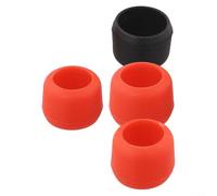 Shophubio Manchon de protection en caoutchouc de 6,35 mm pour embouts de tournevis - pour couvercle de tête de pilote et protecteur d'usure d'embout, s'adapte à la plupart des embouts hexagonaux de
