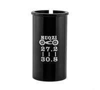 Shophubio Manchon réducteur de tube de selle en aluminium léger - pour adaptateur de tige de selle de vélo usiné CNC compatible avec les diamètres de 22,2 à 36 mm (27,2-30,8)