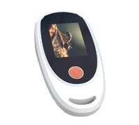 Shophubio Microscope numérique 500X avec écran IPS de 5,1 cm, loupe portable 2 MP pour réparation électronique et inspection de bijoux, 8 lumières LED, rechargeable (blanc)