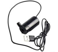 Shophubio Mini aquarium et aquarium submersible USB - Fontaine à faible bruit 5 V pour jardins intérieurs, jeux d'eau de bureau, débit de 1,2 à 1,6 l/min, (1 pièce)