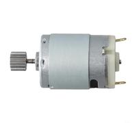 Shophubio Moteur pour voiture électrique, RS380 RS390 RS550 RS555, moteur à engrenages compatible, design double module 10/12 dents, couple élevé et installation rapide, 6 V 12 V 24 V (555 24 V 22 000