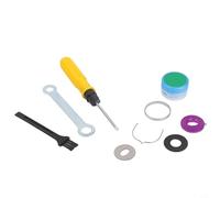 Shophubio Moulinet de pêche avec alarme de déchargement - Mécanisme de frein à clic pour ABU P4/P5/P3 & Garcia - Sixième génération en aluminium-acier inoxydable, 28,02 mm pour Ring Gear