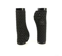 Shophubio Mountain For Bike Poignées de guidon ergonomiques imprimées 3D ventilées pour guidon de vélo, verrouillage double face, antidérapantes, absorption des chocs, longueur 130 mm, 22