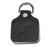 Shophubio Nettoyeur de ligne et lisseur de ligne pour pêche à la mouche - Outil 2 en 1 en acier inoxydable et cuir synthétique pour nettoyer et redresser les lignes de pêche, 1 paquet (gris, 3 en