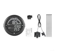 Shophubio Ordinateur de route pour vélo de montagne avec compteur de vitesse, compteur kilométrique et chronomètre, longue durée de vie de la batterie, résistant à l'eau, design IP67