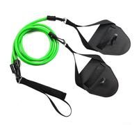 Shophubio Pagaie amovible pour entraîneur de natation sur terre sèche - Bande de résistance à la natation avec pagaies pour équipement d'entraînement de force des bras et entraînement du haut du corps