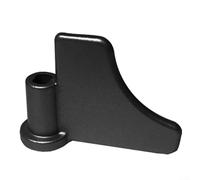 Shophubio Pagaie pour machine à pain sans alliage d'aluminium - pour une lame de pétrissage durable pour un mélange efficace de la pâte et pour un nettoyage facile au lave-vaisselle (noir)