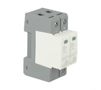 Shophubio Parasurtenseur 2P 20/40 KA 275 V pour lignes d'alimentation CC et systèmes solaires photovoltaïques, disconnecteur thermique équipé, matériau ignifuge (B)