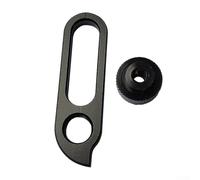 Shophubio Patte de dérailleur arrière pour vélo - Pour support de montage de dérailleur en alliage d'aluminium usiné CNC, rallonge de crochet de queue pour route, pour et pour cadres