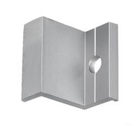 Shophubio Pince d'extrémité PV pour panneaux solaires, alliage d'aluminium, longueur 40 mm, résistante aux intempéries et pour une installation facile, compatible avec des hauteurs de cadre de 30/35