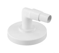 Shophubio Plaque adaptateur de tuyau d'aspirateur pour écumoire de piscine Hayward SP1090/SP1091/SP1092, plaque en plastique de 15,2 cm, compatible avec tuyaux d'aspiration de 3,8 cm et 3,8 cm