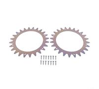 Shophubio Pointes de rechange pour tondeuse robot Parkside PMRA 20-Li B2 PMORDA 20-Li B2, clous antidérapants en acier avec crampons de traction pour pentes