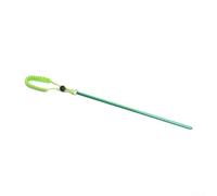 Shophubio Pointeur de plongée en aluminium pour l'exploration des récifs sous-marins, outil de signal de homard avec cordon de poignet, 34 cm pour plongée sous-marine (vert)
