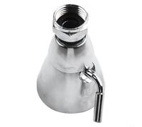 Shophubio Pomme de douche rotative en alliage de zinc - Fixation supérieure réglable à 360 degrés, économie d'eau et pulvérisateur de salle de bain amovible