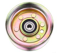 Shophubio Poulie de renvoi de tondeuse à gazon - Poulie moteur avant (3/8" × 4-1/8") Remplacement OEM pour tondeuses à coupe de 116,8 cm, compatible avec Cadet, Oregon, Prime Line et